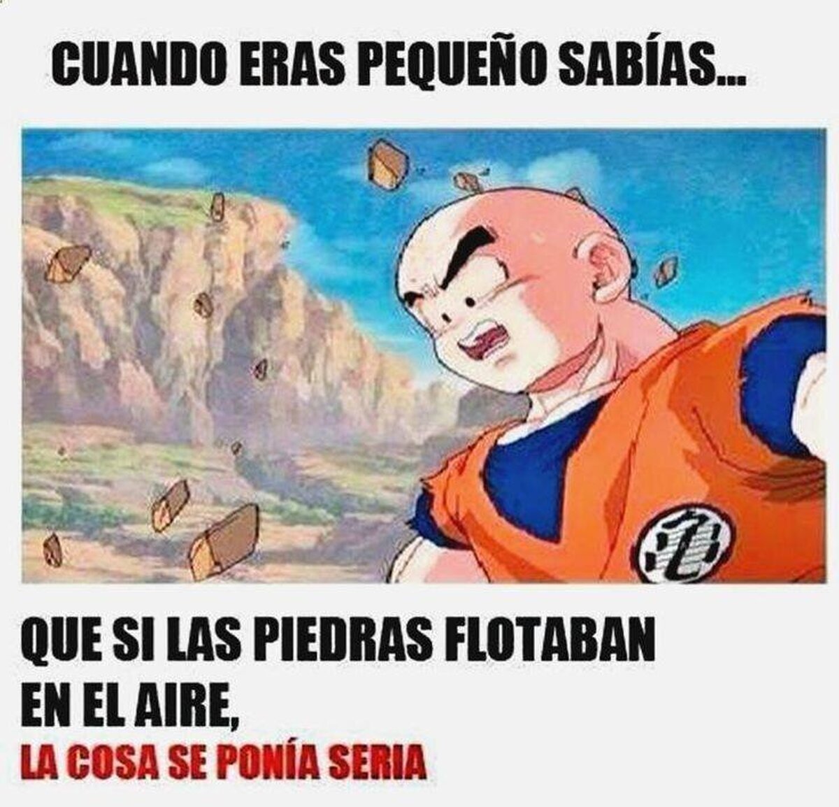 Cuando eres mayor también da mal rollo