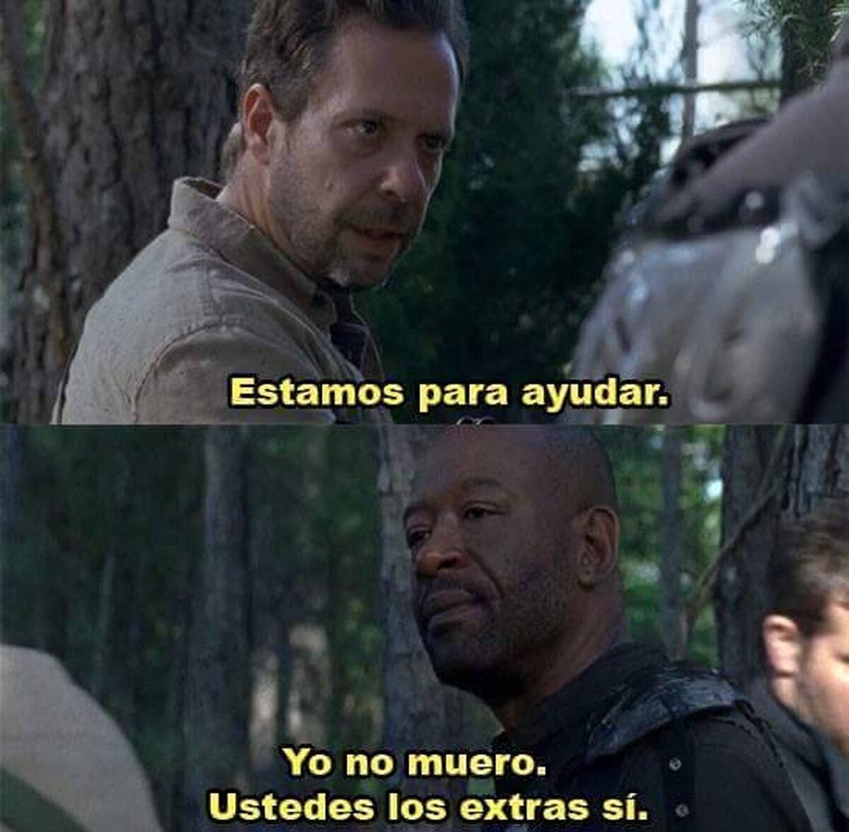 Morgan no tiene un pelo de tonto