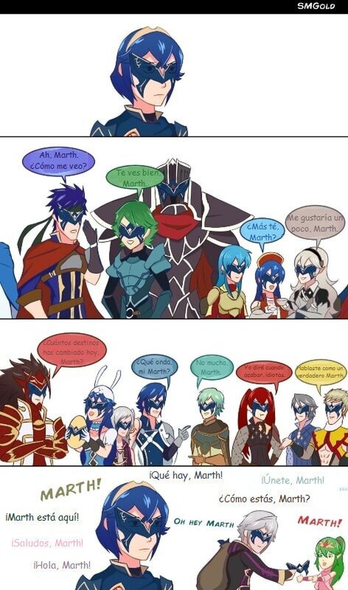 Ya no eres tan especial, Marth