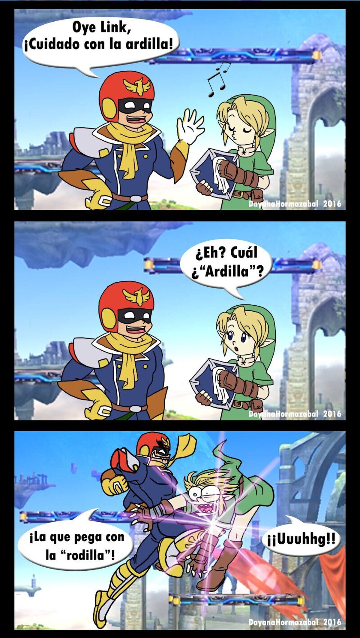 Link no la vio venir. Por DayanaHormazabal