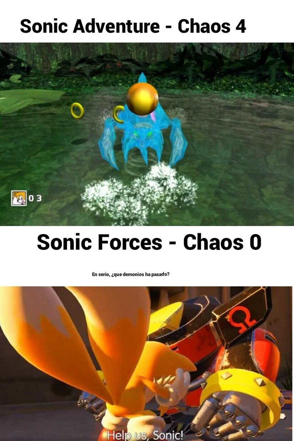 Tails, me decepcionas