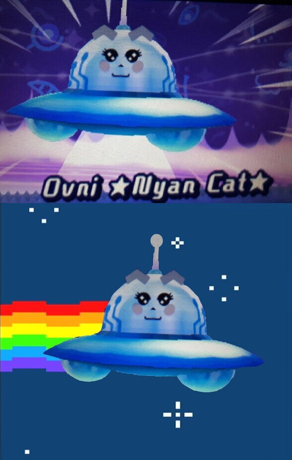 Nyan cat intenta regresar con un nuevo aspecto. 