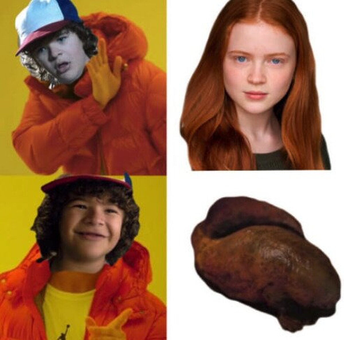 Los gustos de Dustin son un poco especiales