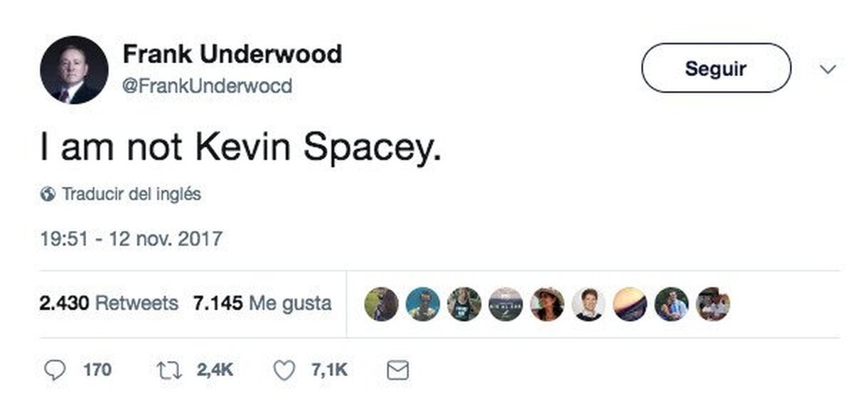 Hasta el personaje lo abandona