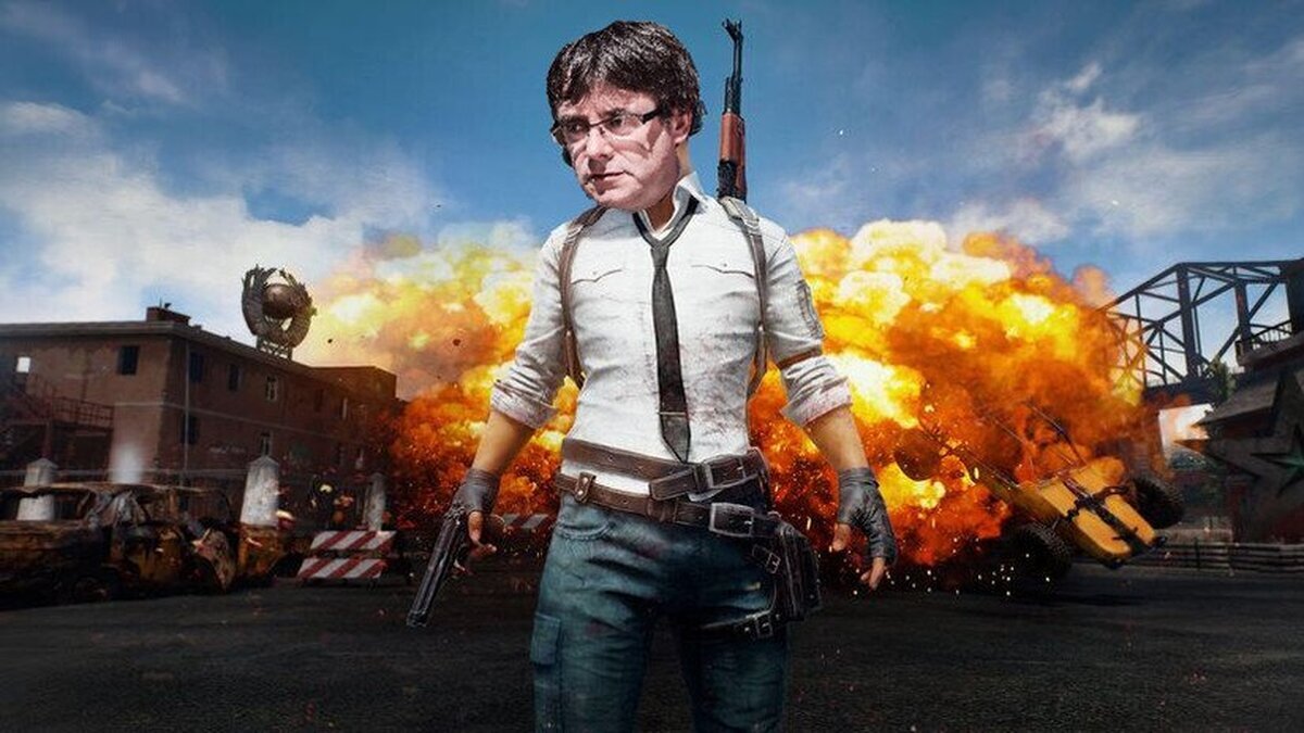 Pubgdemont, el juego favorito de los catalanes. 