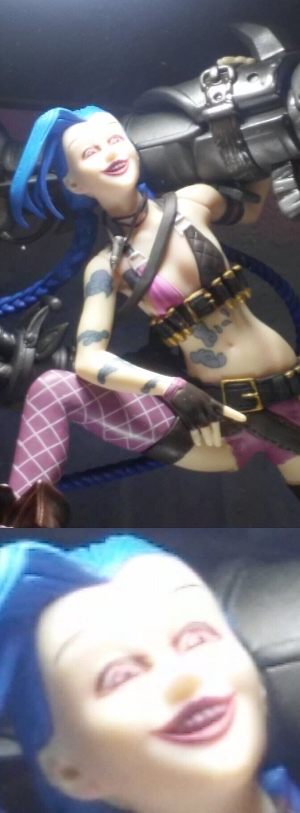 La cara de la locura