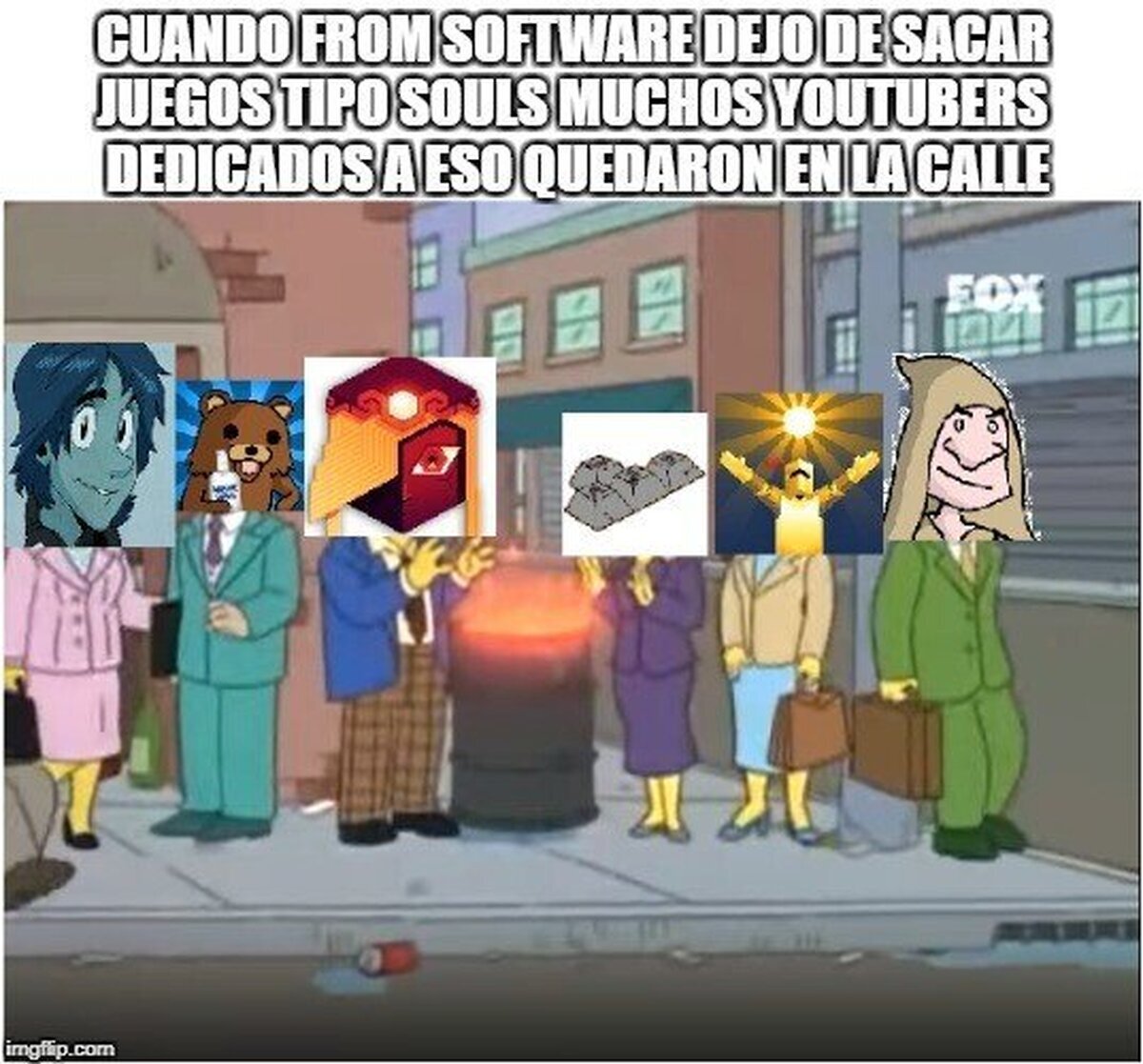Supongo que es la desventaja de ser youtuber que sube contenido de dark souls