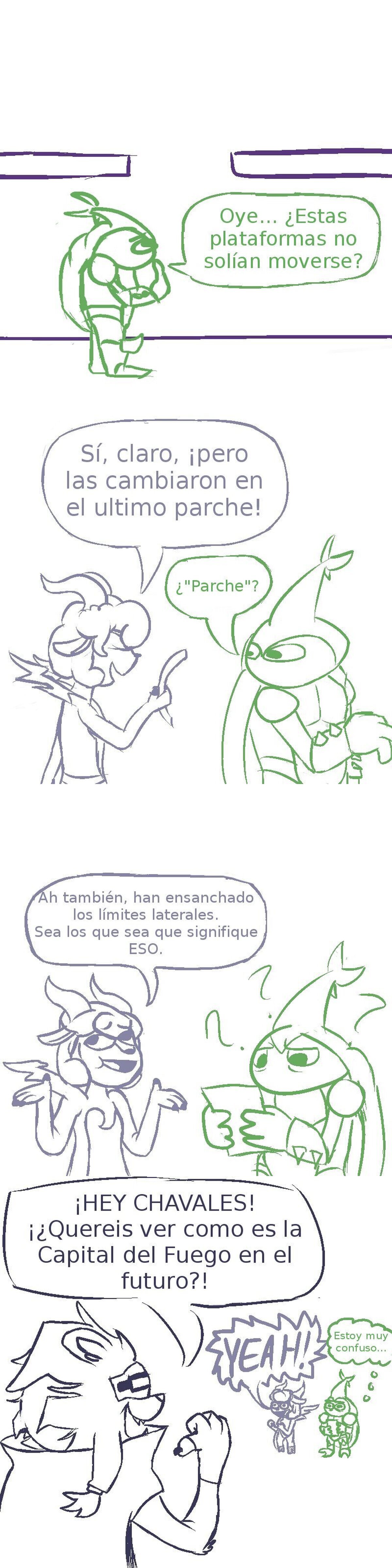 Cuando lees las notas del parche pero sigues sin entender nada