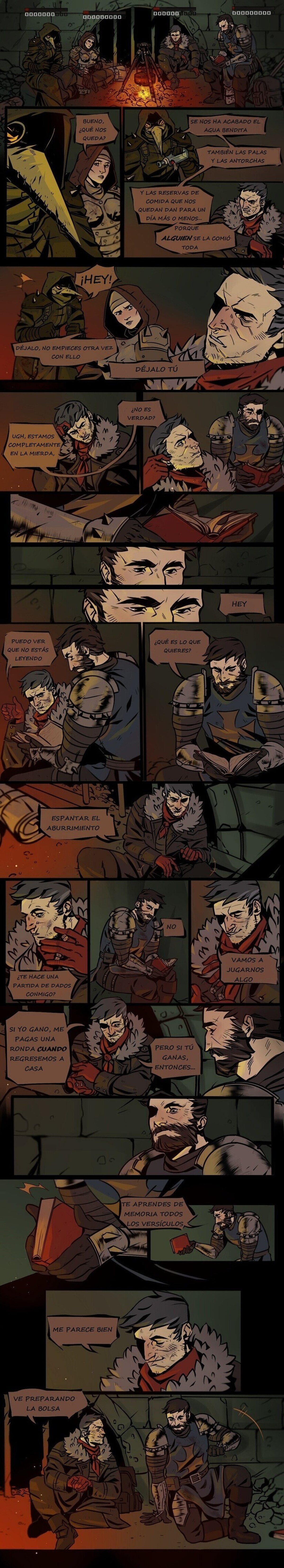 Dismas y Reynauld. Tan diferentes el uno del otro, pero amigos hasta el fin