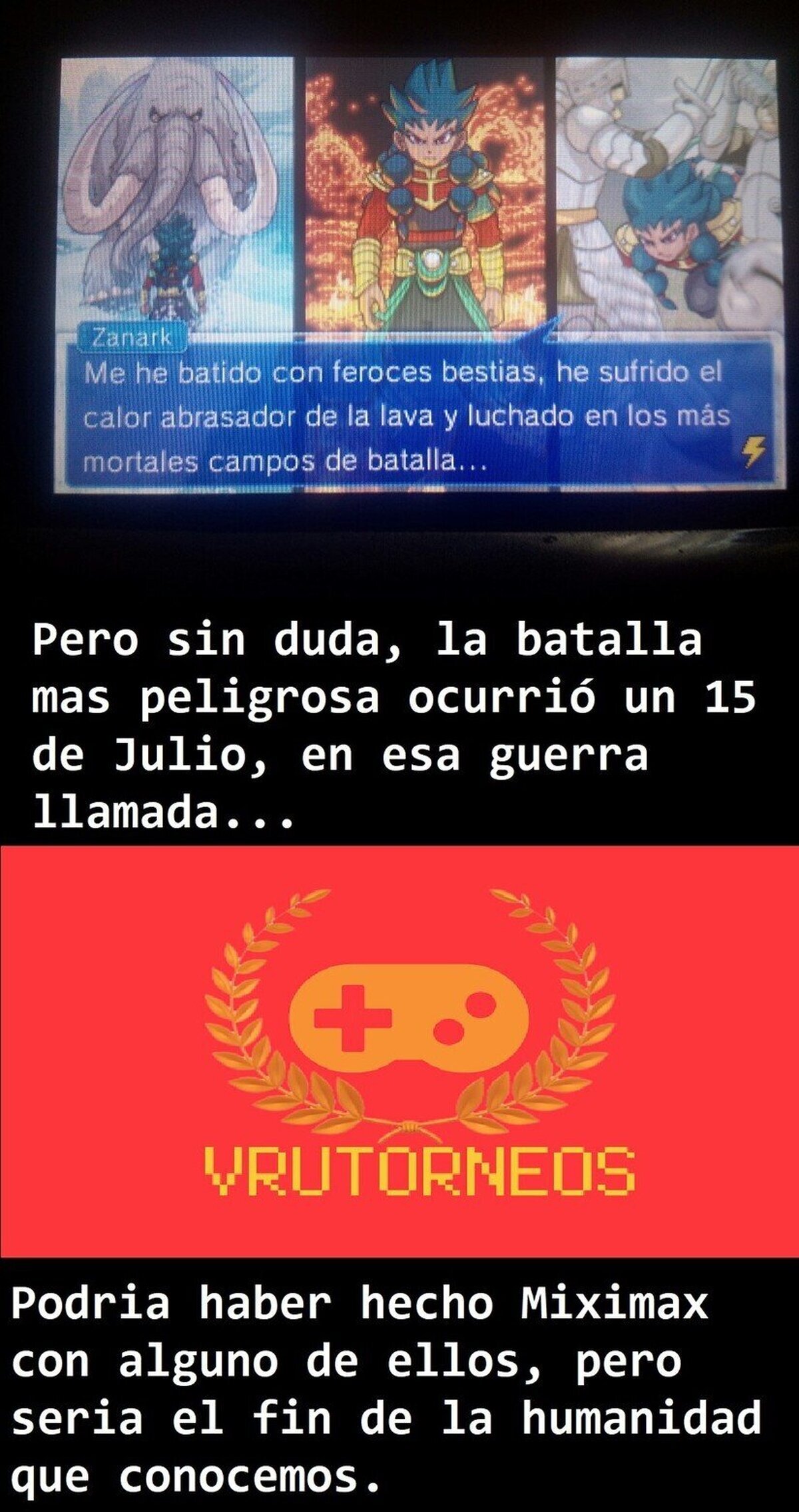 Cada vez que cierro los ojos, recuerdo el Vrutorneo y sobre todo... FIFATNAM.