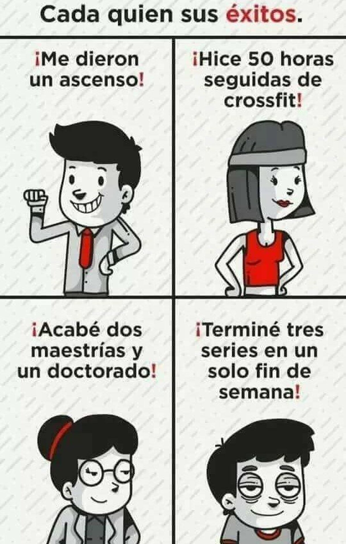 Cada uno se marca sus propias metas