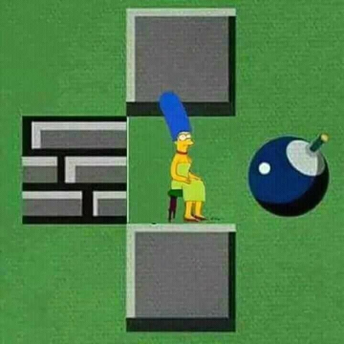 En un momento así solo se puede reír.