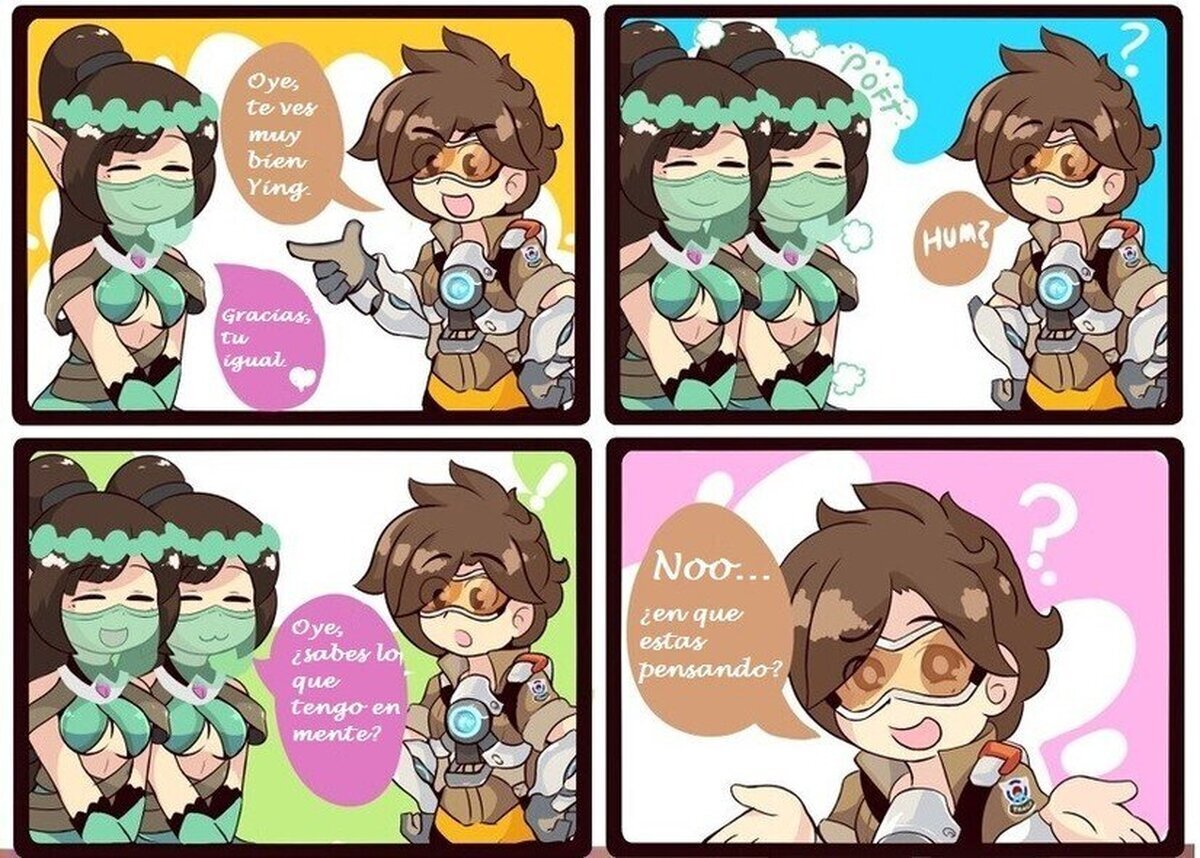 Tracer conoce a Ying.
