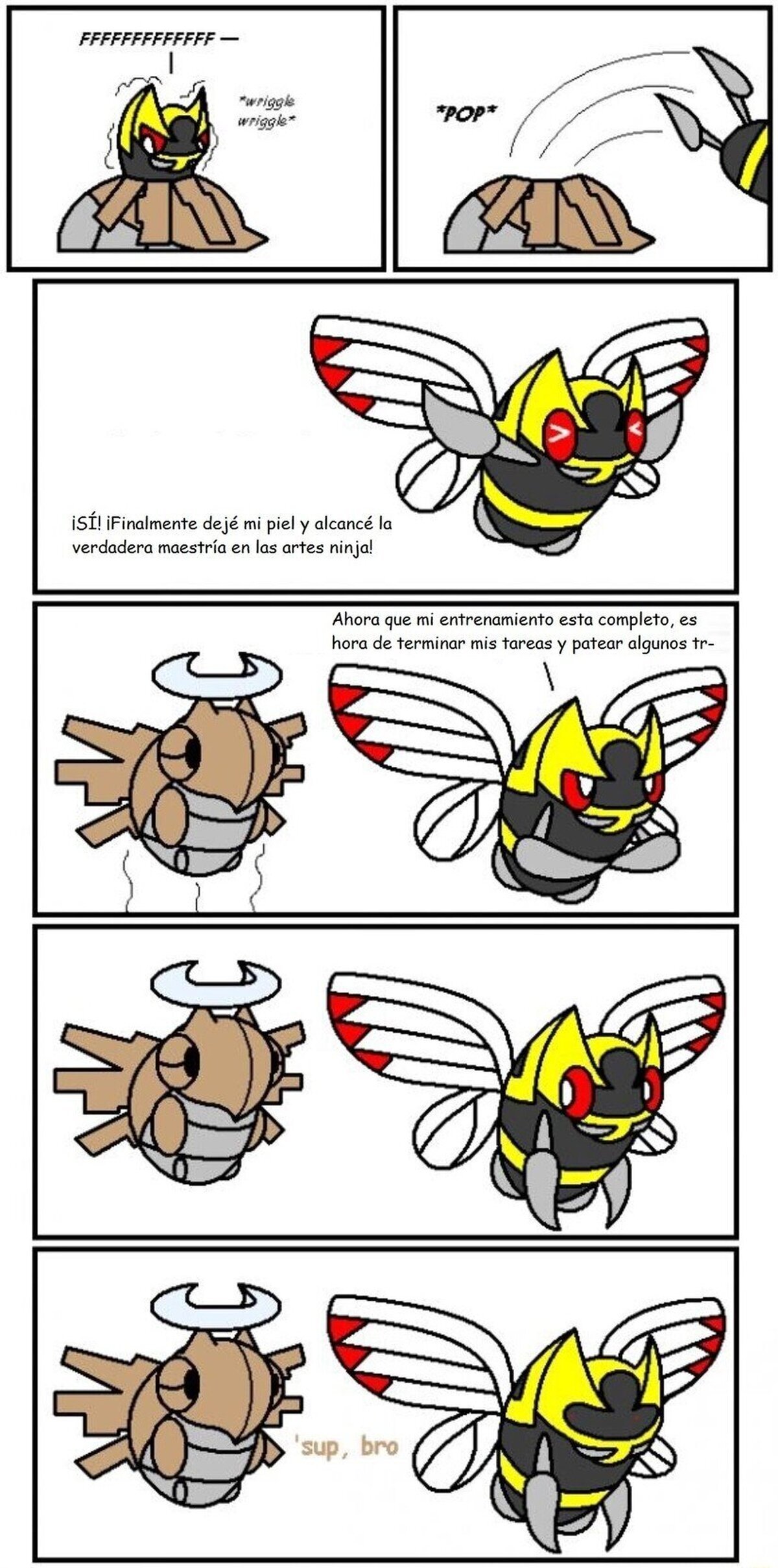 Tu piel siempre estará contigo, Ninjask