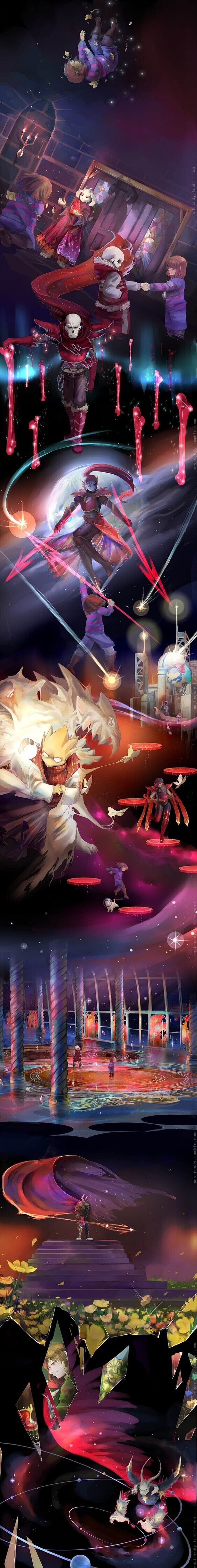 Envío especial a quienes dicen que todos los fanarts de Undertale son cáncer