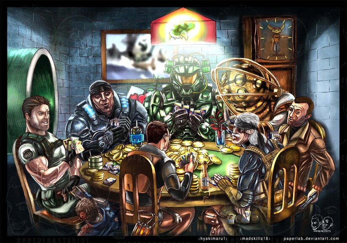 Noche de apuestas. Por paperlab
