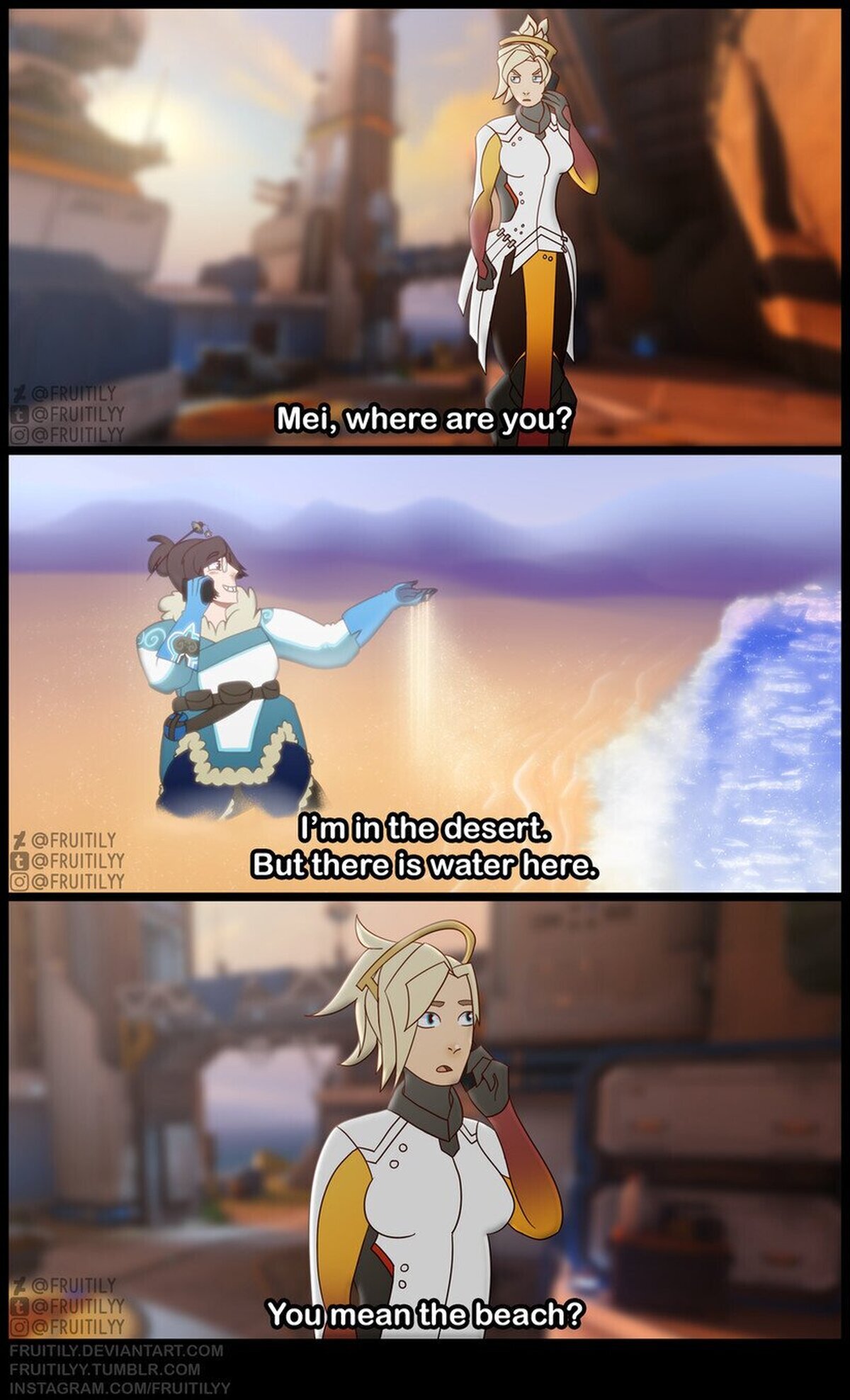 Mei, ¿dónde estás? Por fruitily