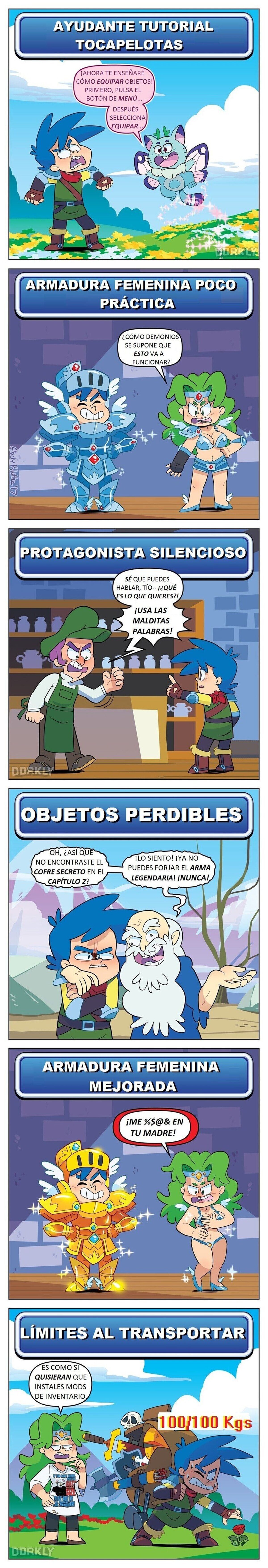 Los 6 tópicos que deben morir en cualquier rpg. Por Dorkly