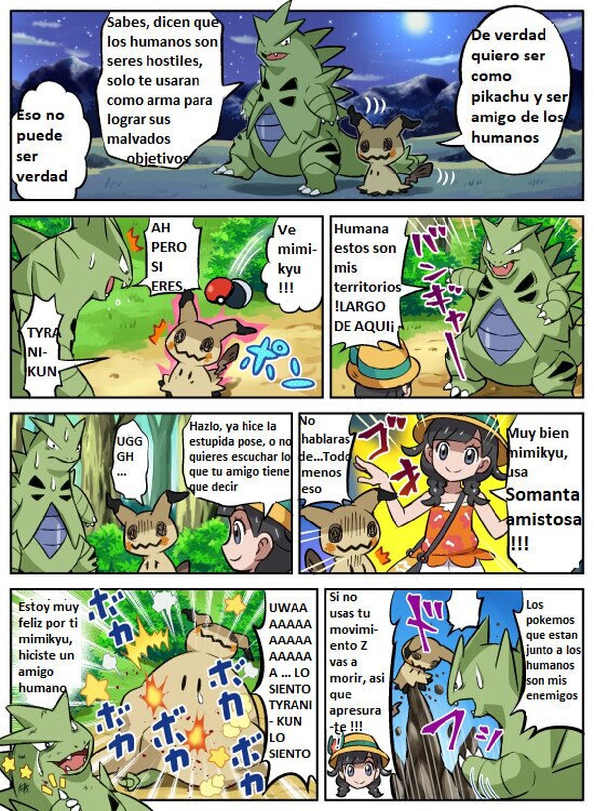 Los humanos no pueden ser tan malos... ¿o sí?, por Pokemoa 