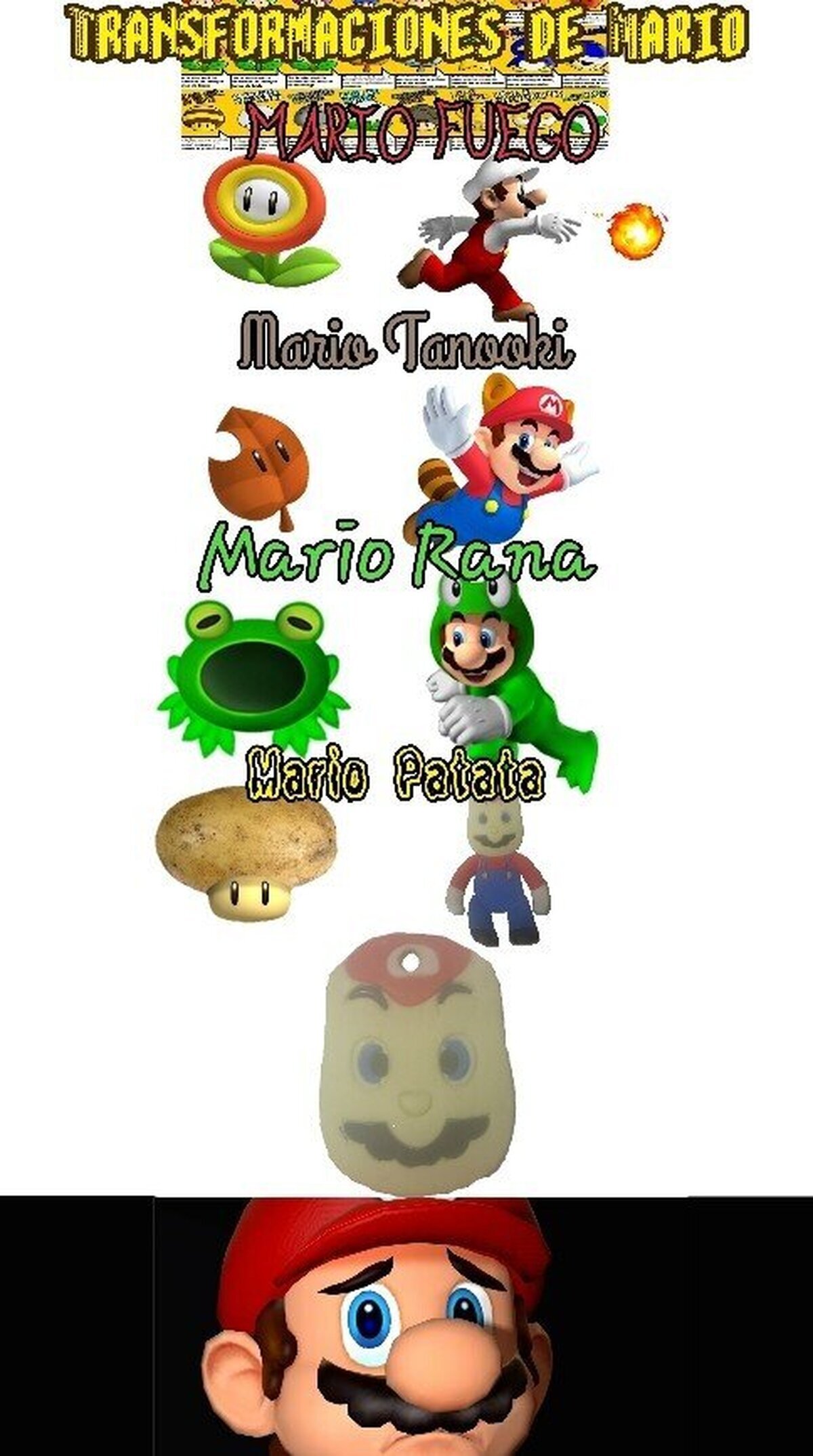 La nueva transformación de Mario