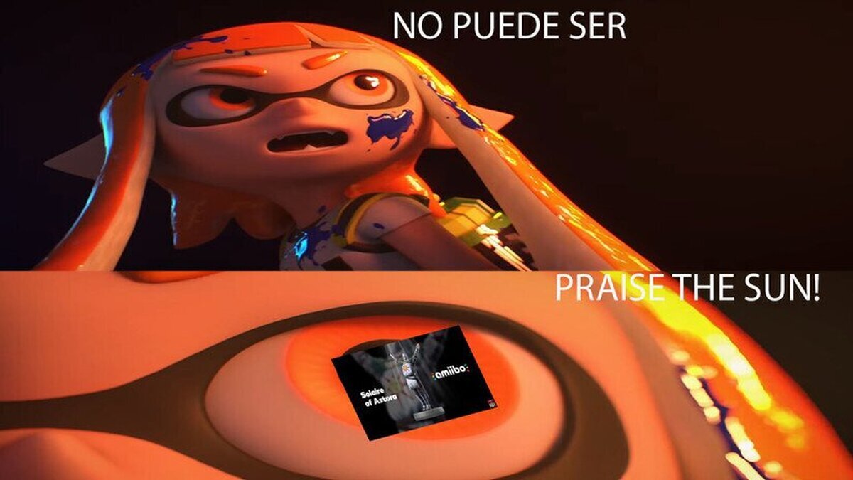 Cuando te das cuenta que Solarie tiene Amiibo