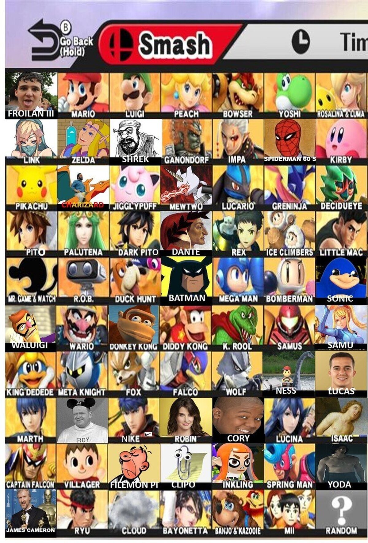 Con cada nuevo Smash vienen las filtraciones de personajes