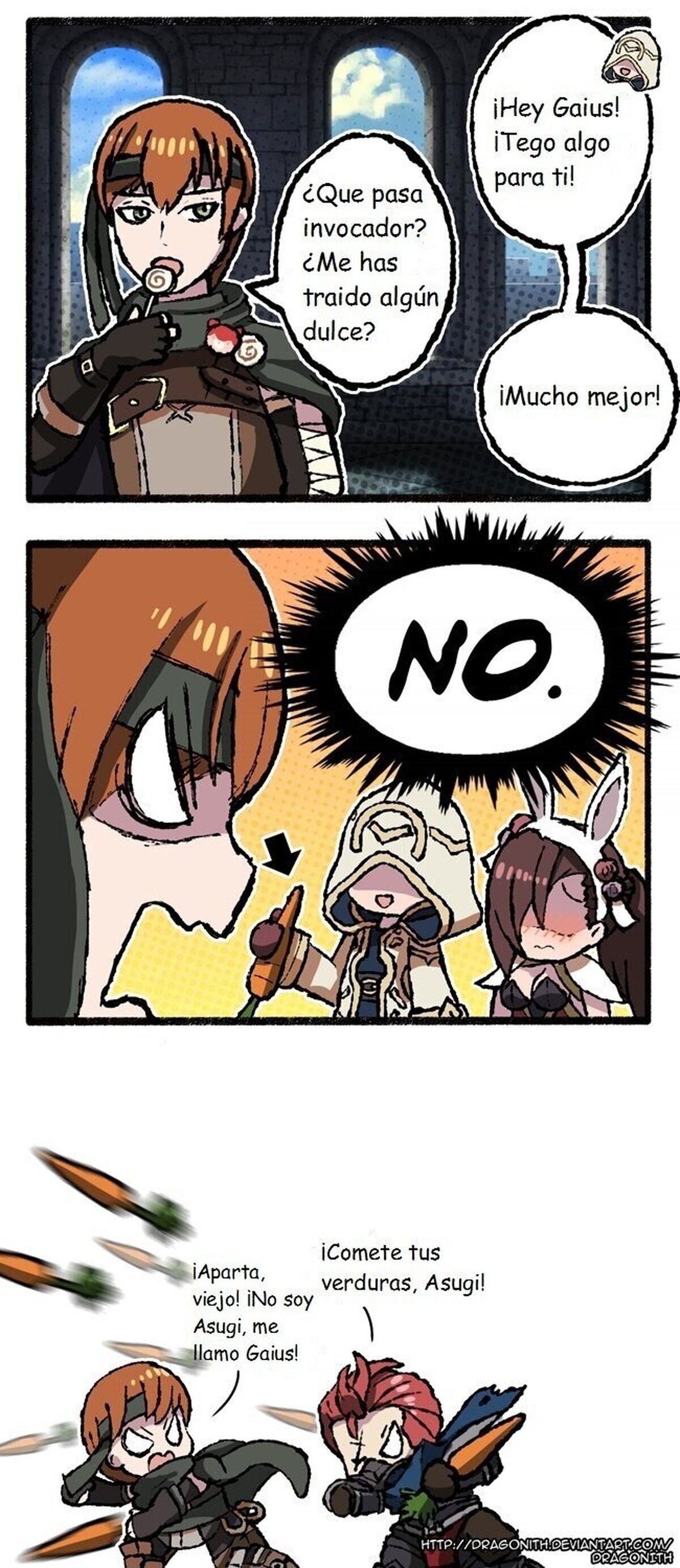 ¡El problema alimenticio de Gaius!
