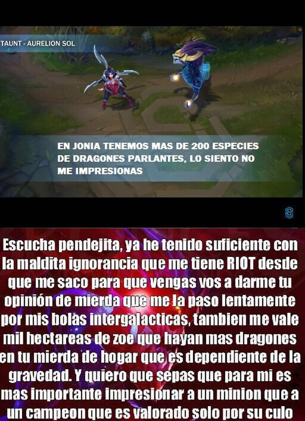 Otro más que se mete con Aurelion 