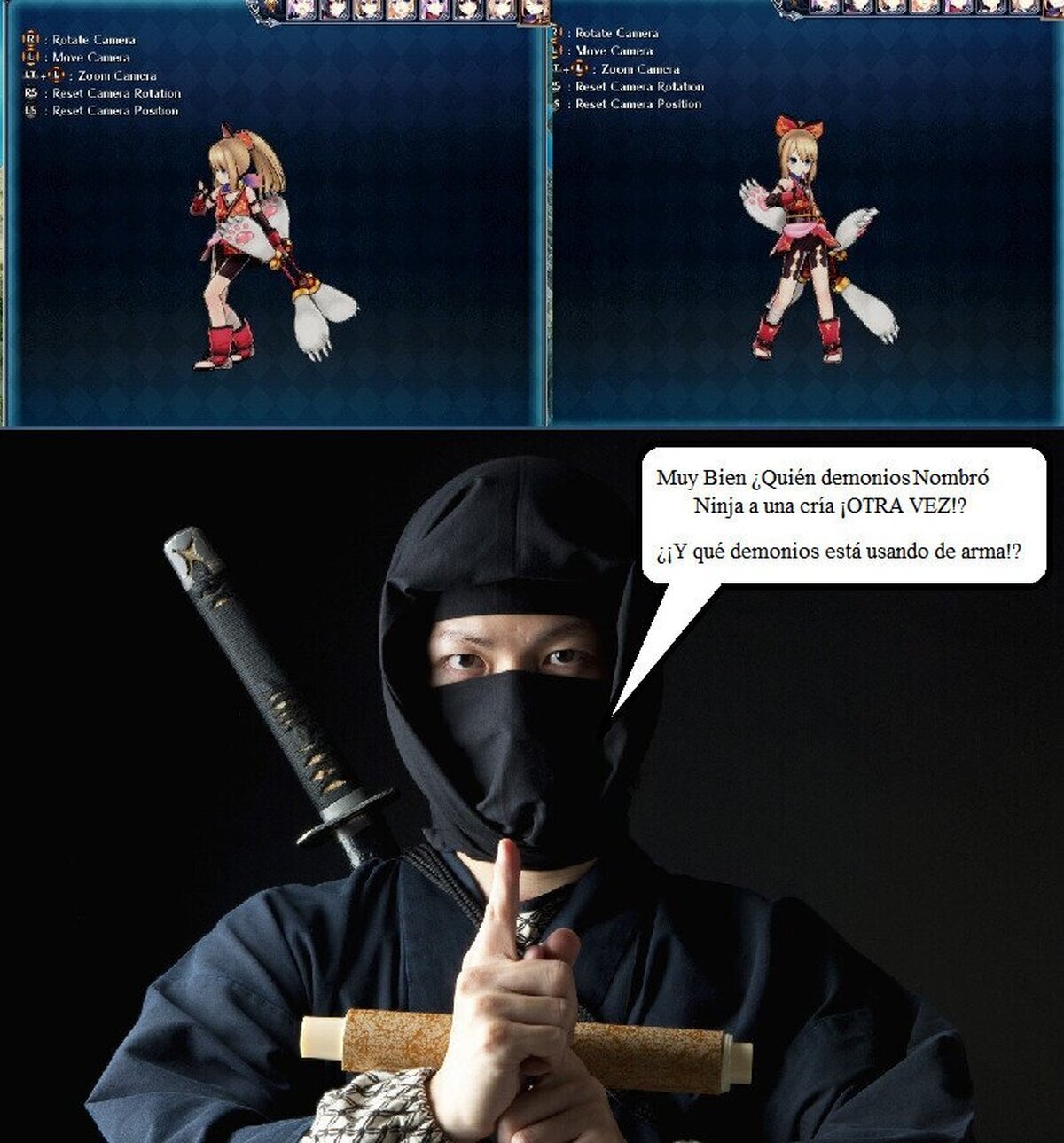 Los ninjas ya deberían estar acostumbrados a esto.  
