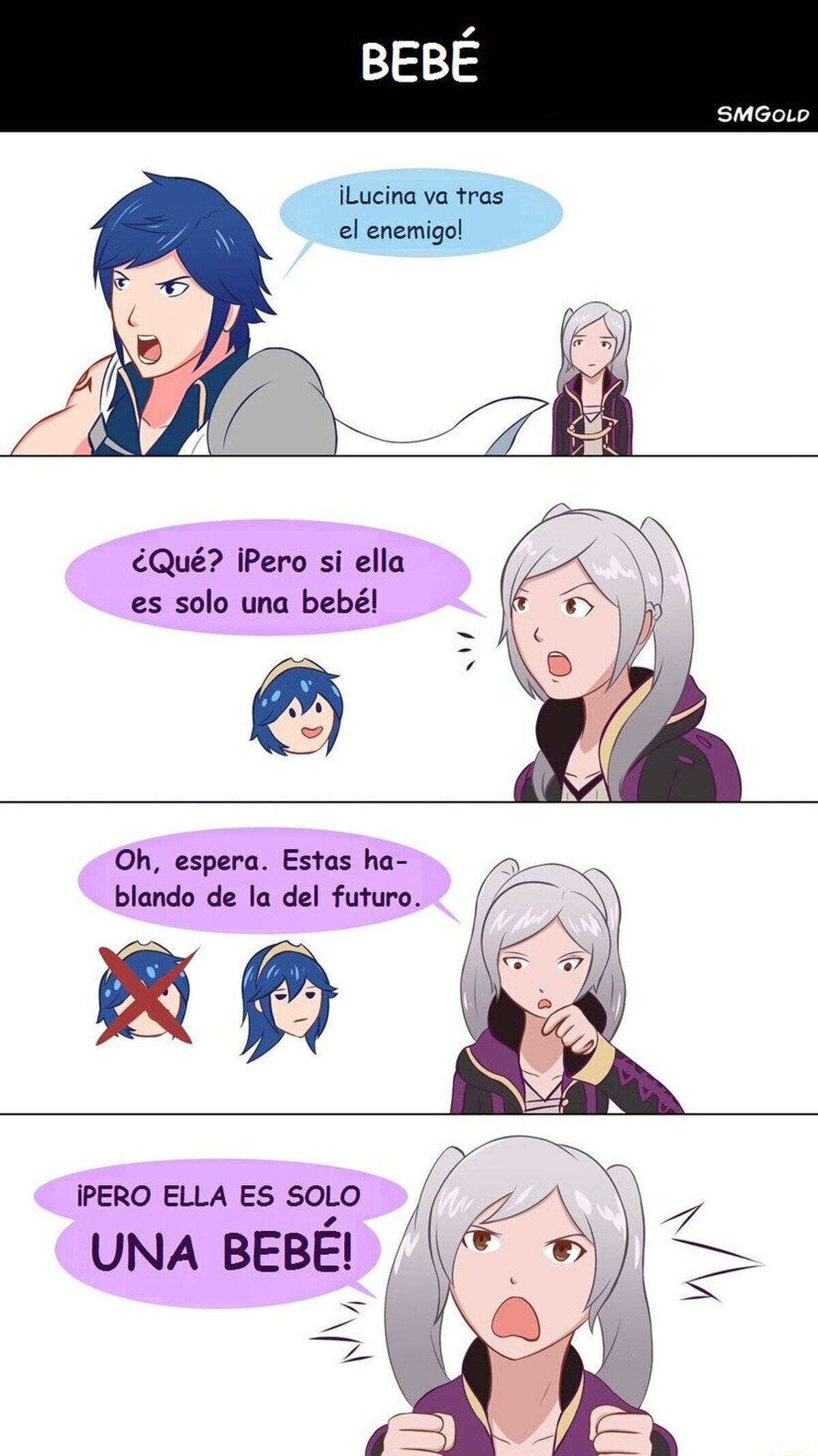 Para los padres siempre seremos bebés. Por SMGold