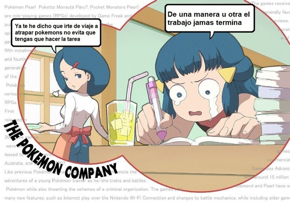 Lo que de verdad pasa despues del Post game de los juegos de pokemon, por Makoto Daikichi 
