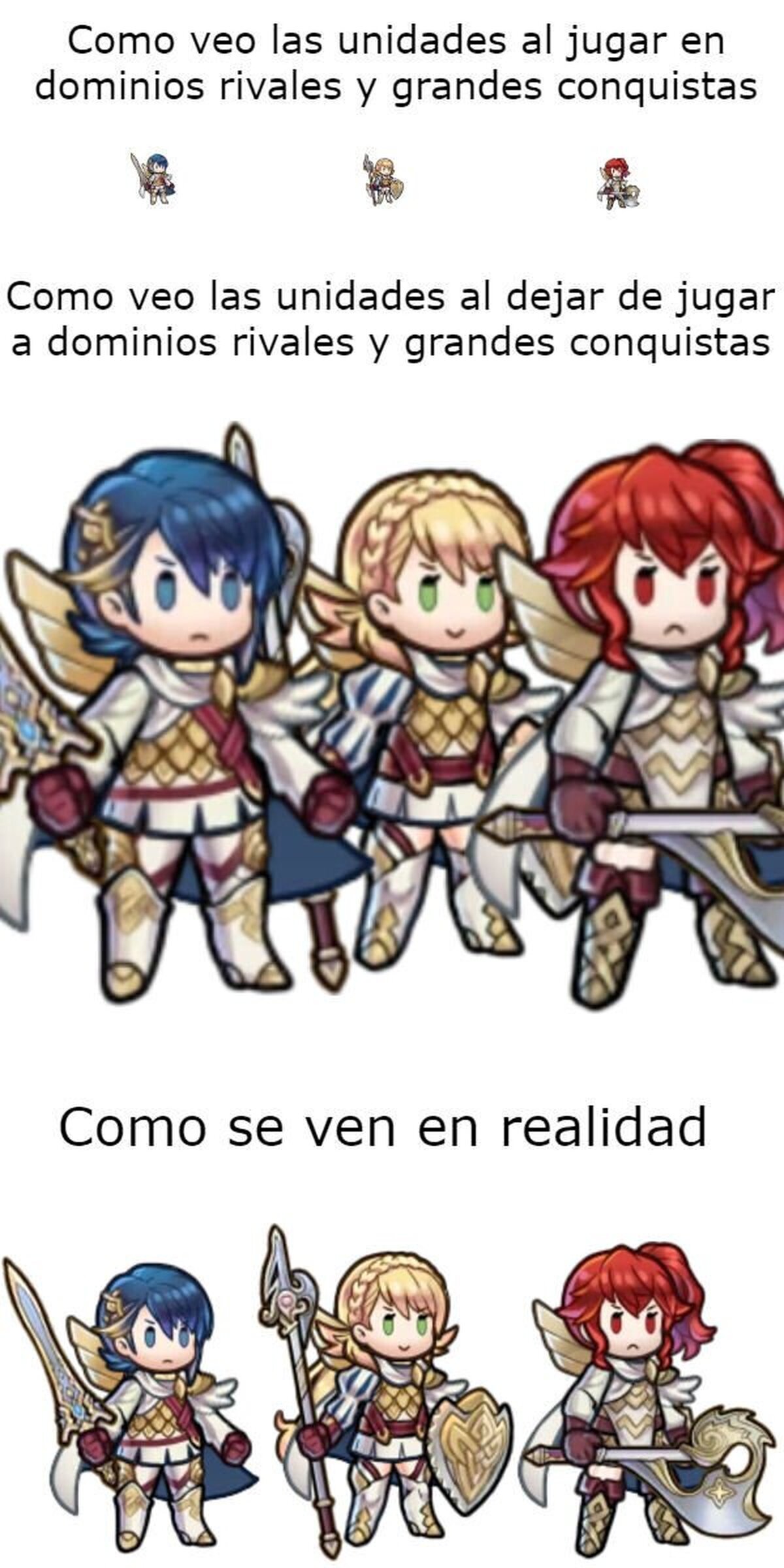 Las consecuencias visuales al jugar los modos de Fire Emblem Heroes