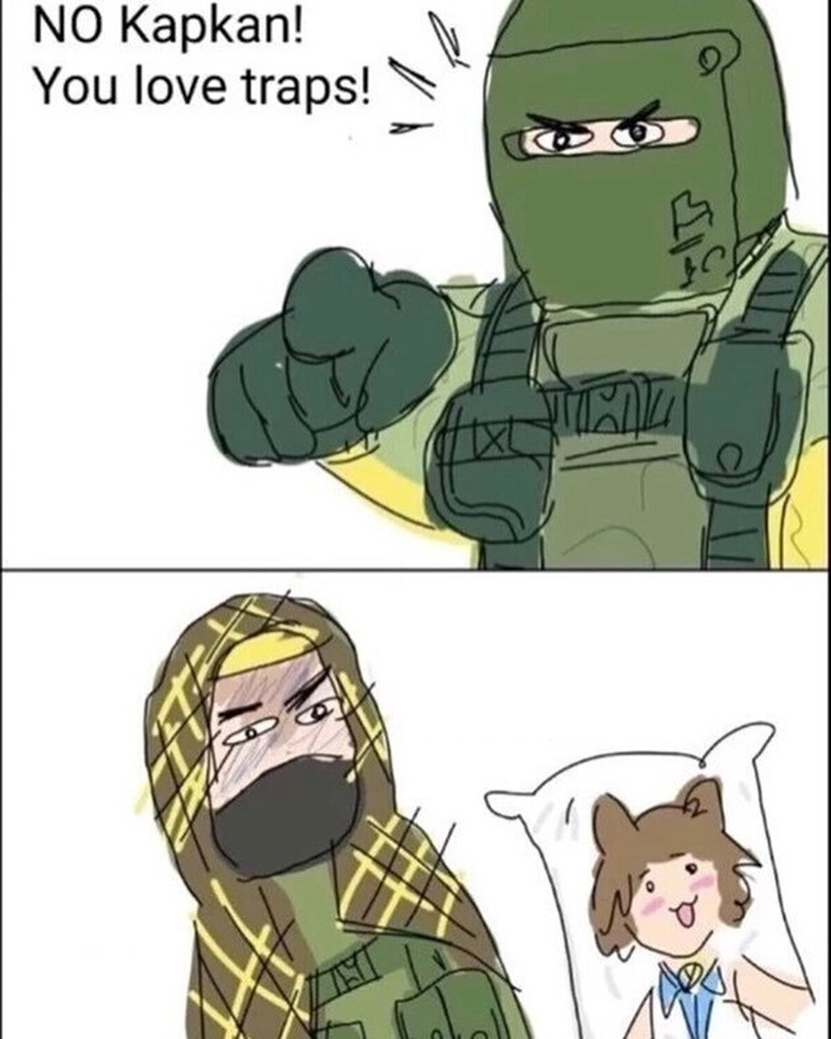 A Kapkan le encantan los traps