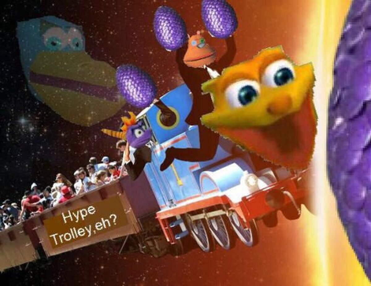 ¡Todos a bordo del tren del hype!