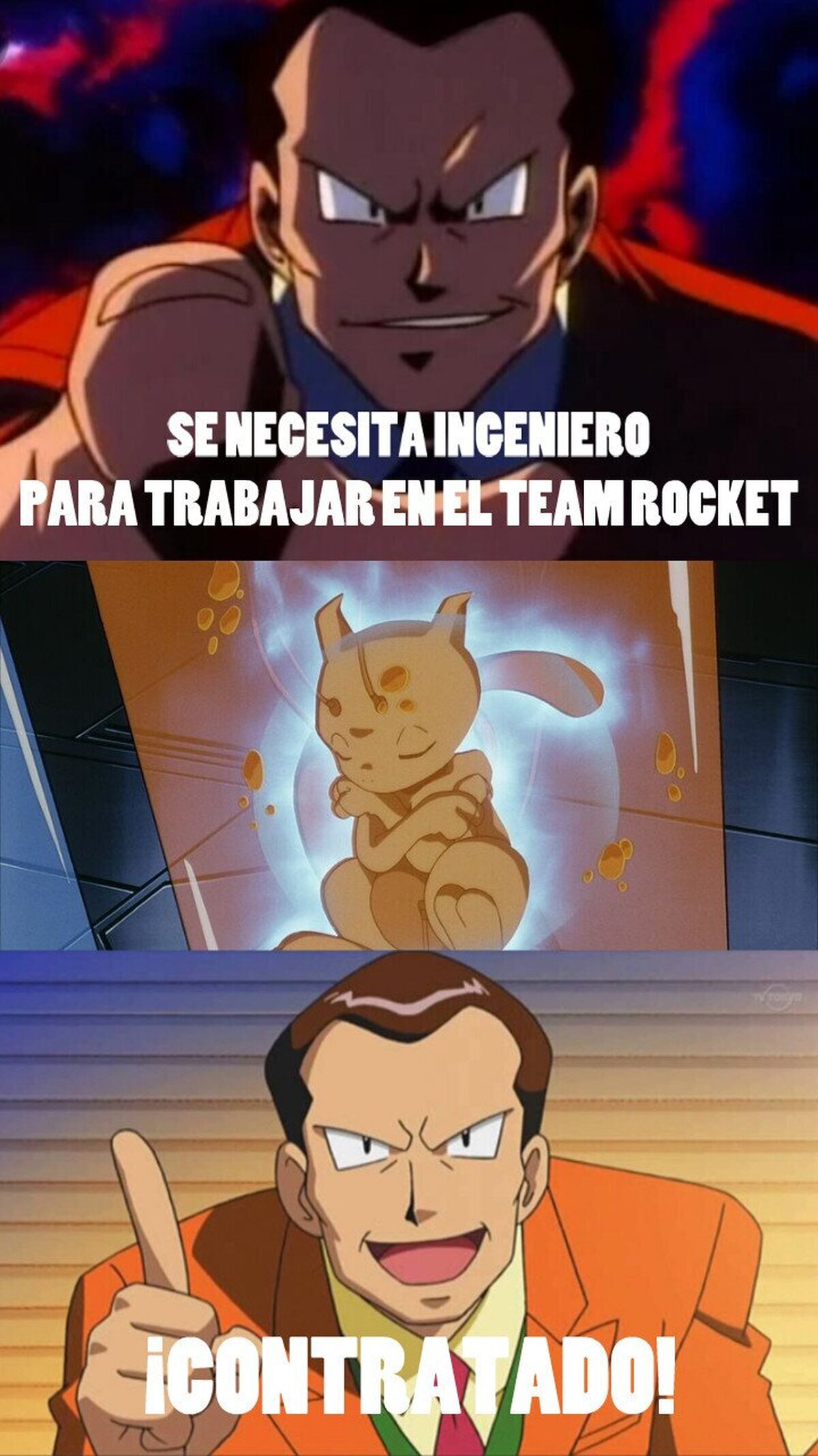 El team Rocket busca ingenieros
