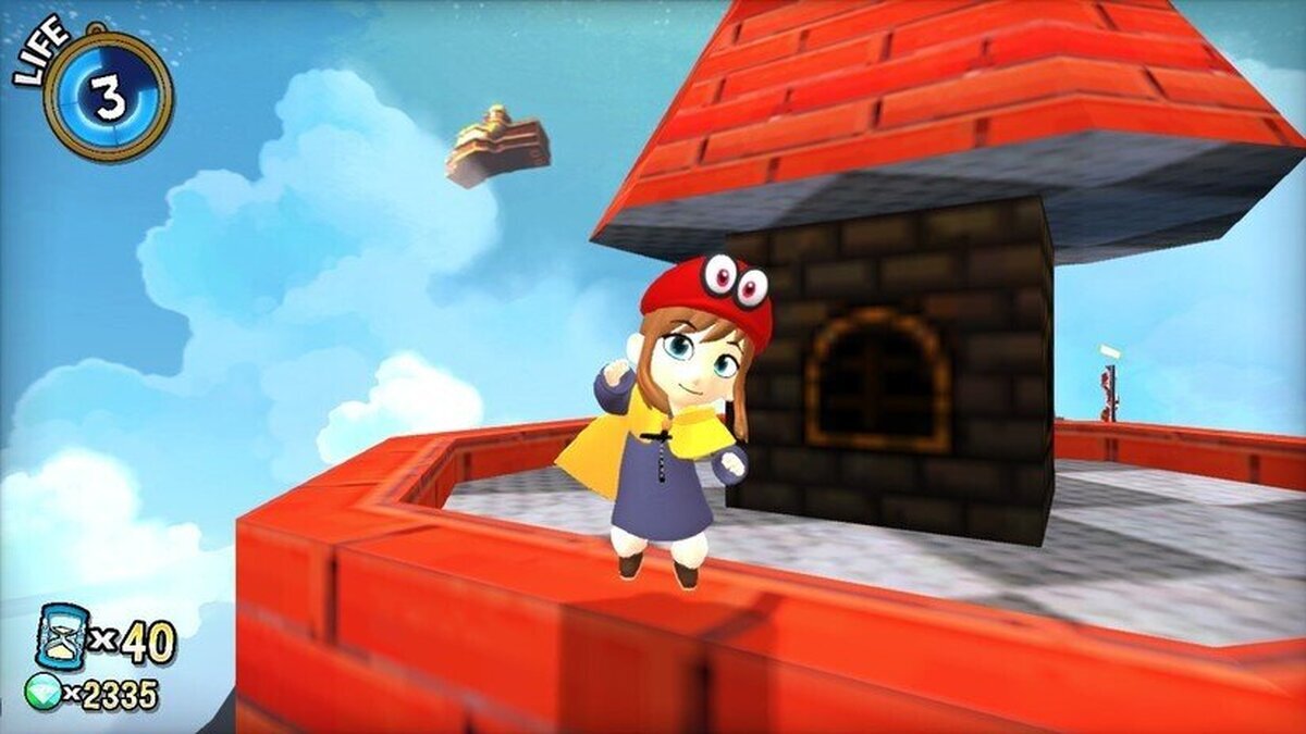 Cappy se canso del fontanero bigotudo. 