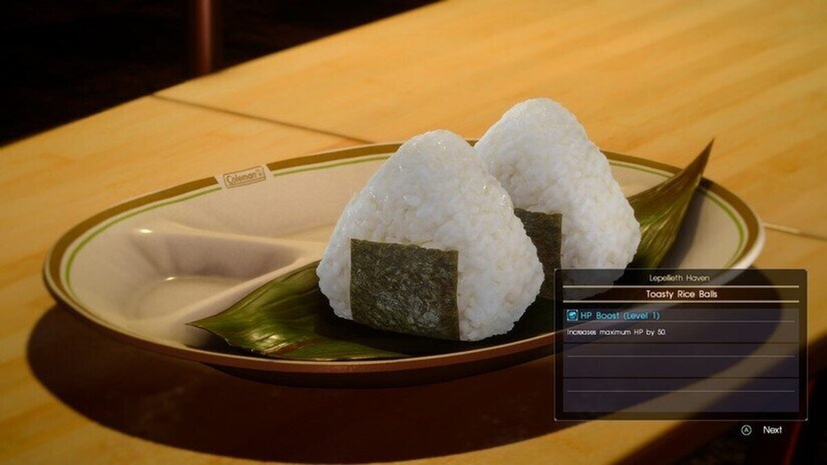 FFXV tiene la comida más fotorealista que has visto nunca