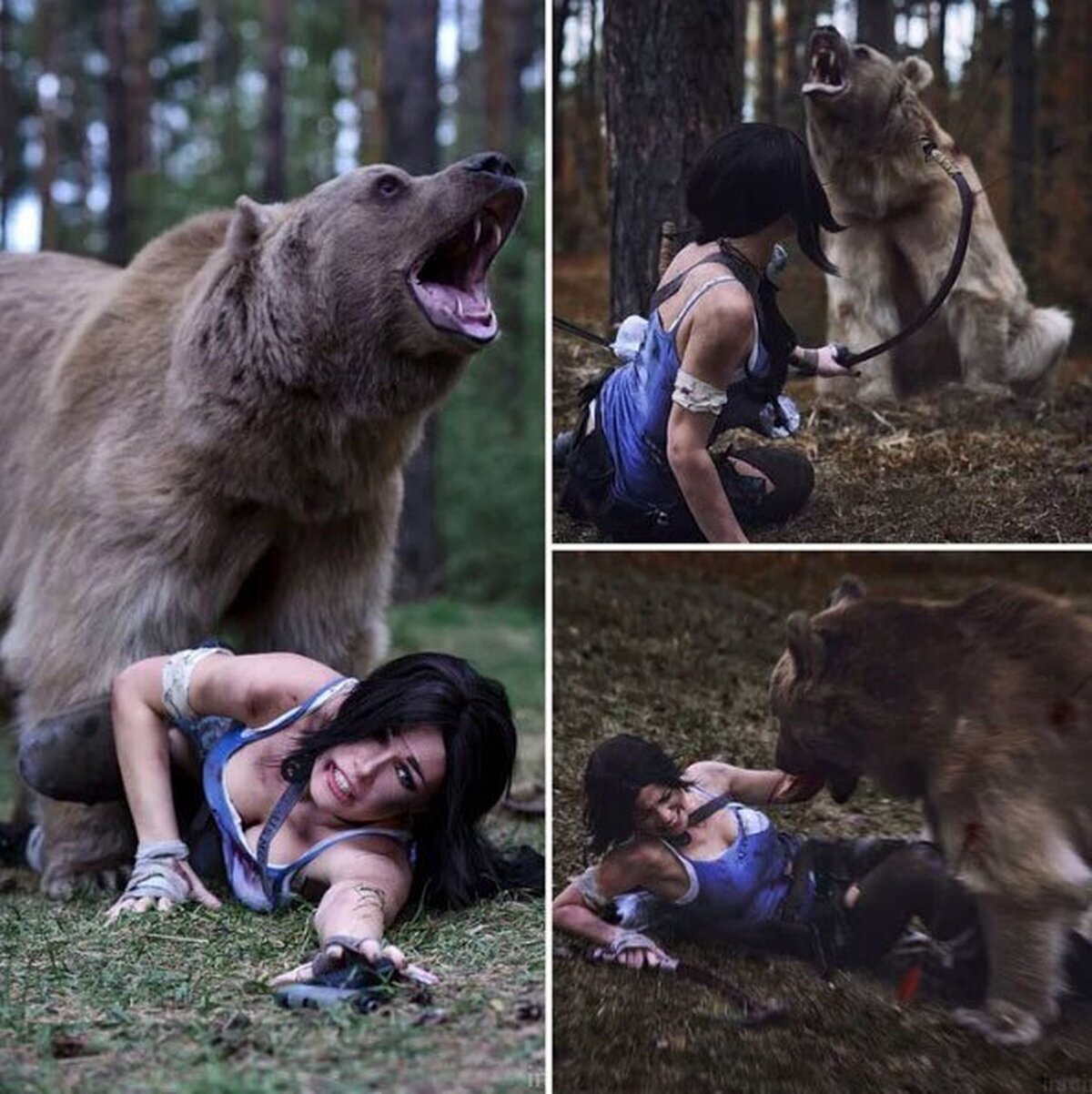 Un buen cosplay + Un poco de Photoshop= La perfecta Lara. Por irine_meier