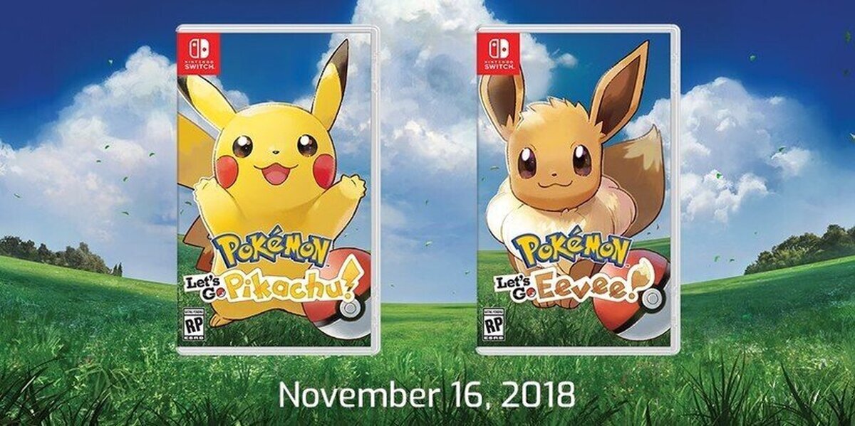 Nintendo anuncia Pokémon: Let's Go, Pikachu! y Pokémon: Let's Go, Eevee! para Switch