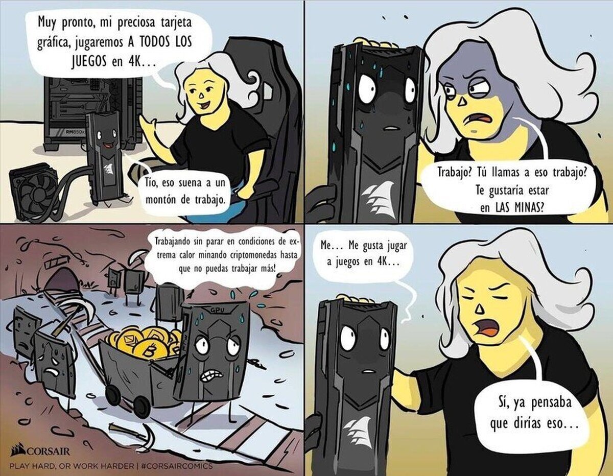 Jugar vs Trabajar. Por Corsaircomics
