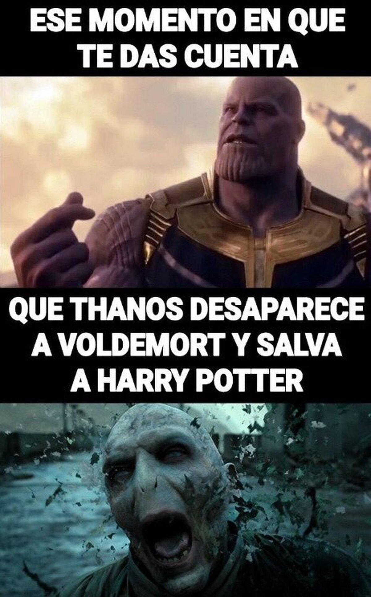 Thanos. Héroe y salvador del universo