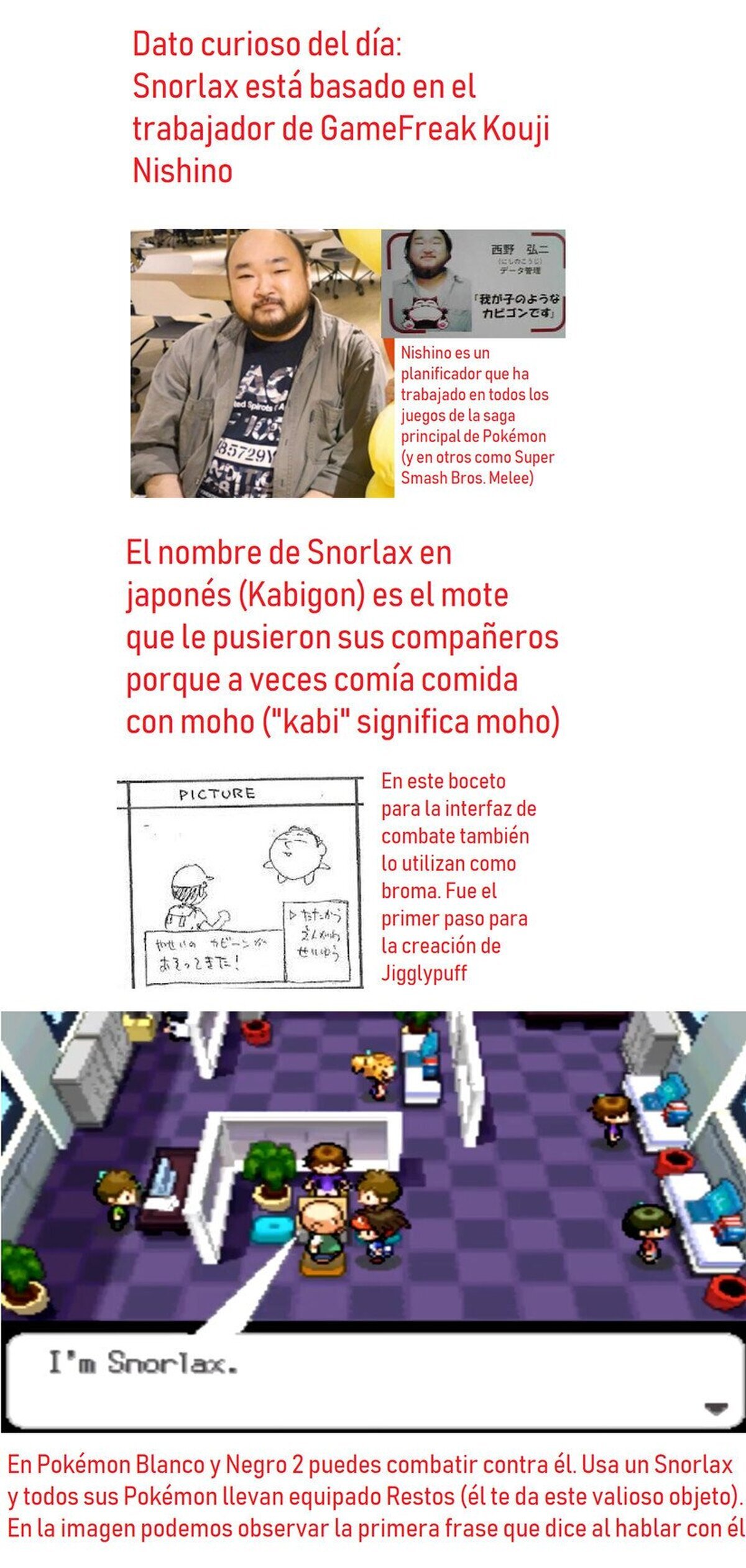 Una bonita forma de decirle a un compañero que es un comilón