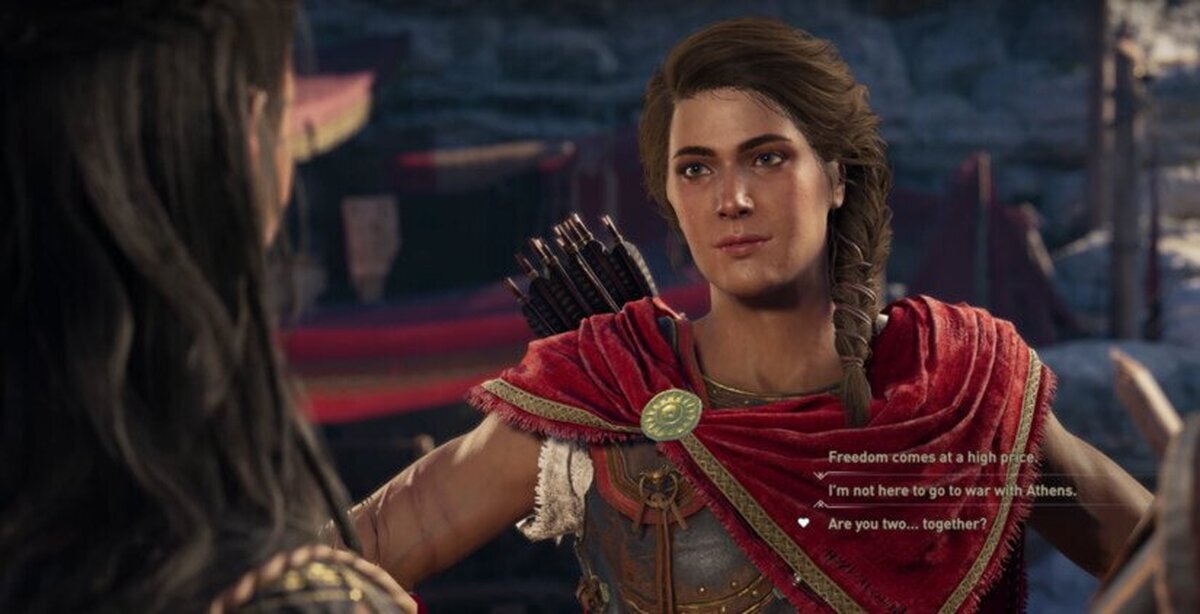 En 'Assassin's Creed Odyssey' puedes elegir el género de tu personaje y sus intereses amorosos