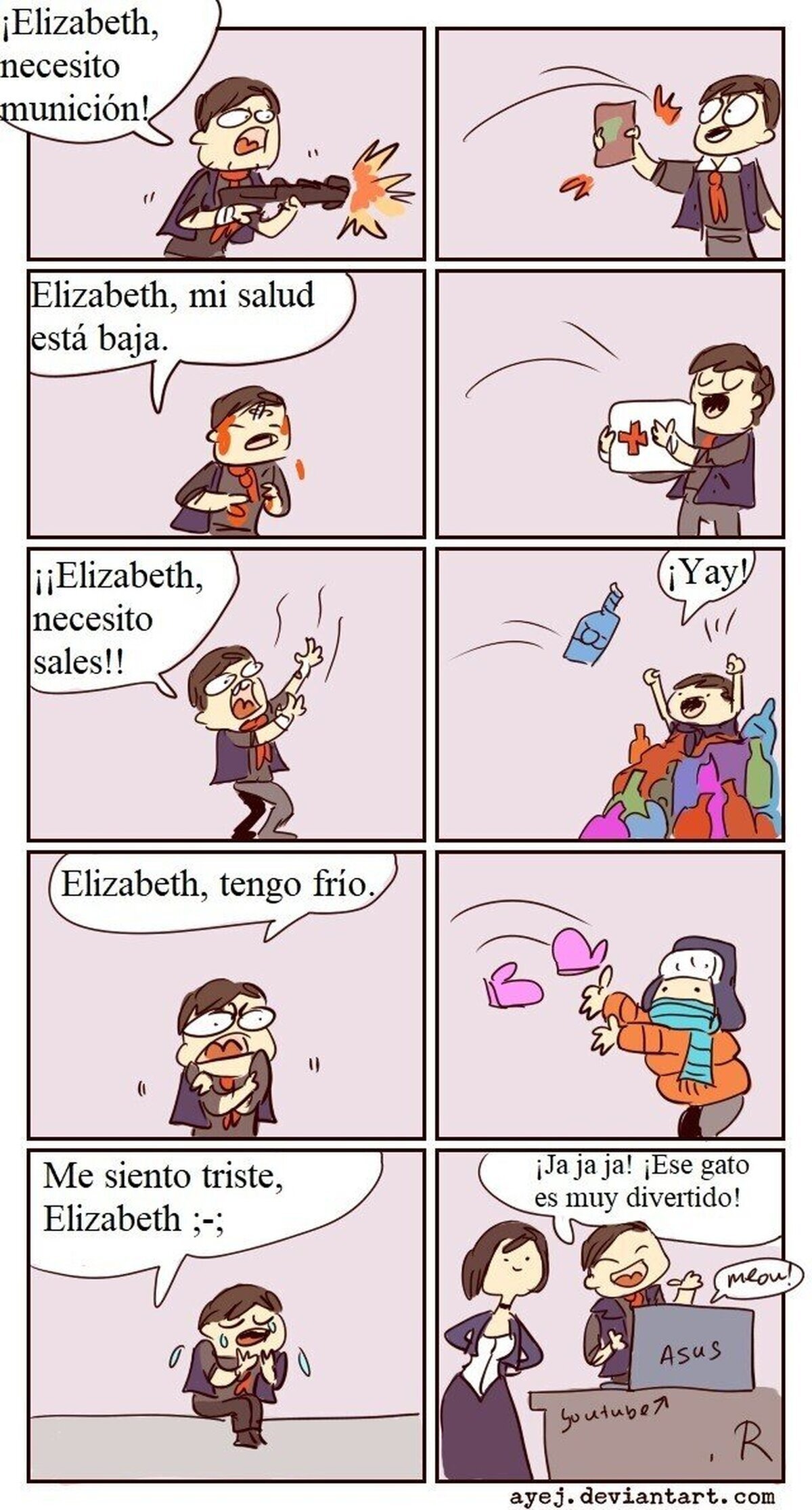 Elizabeth es amor, Elizabeth es vida. Por Ayej