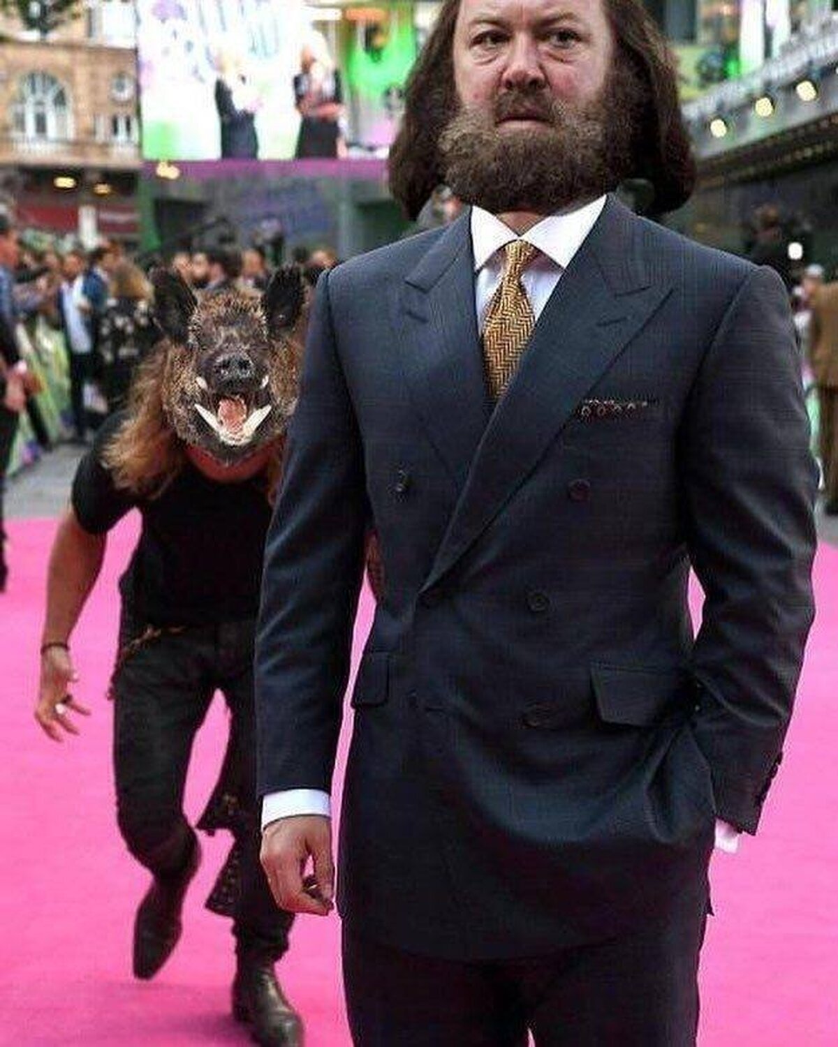 Robert no se lo esperaba