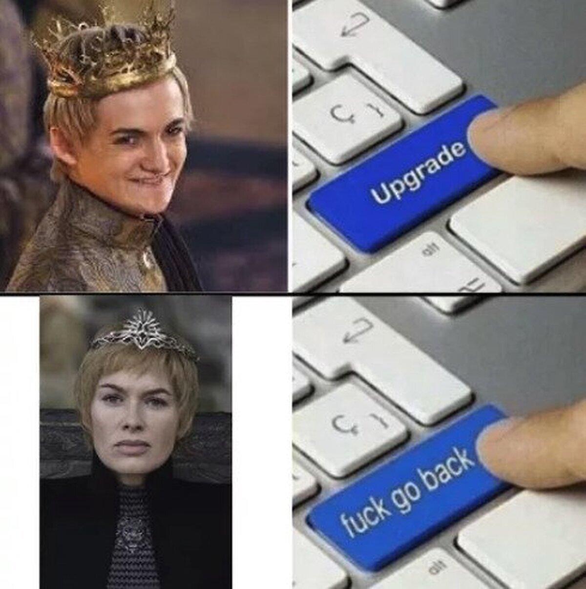 No no, corre, atrás