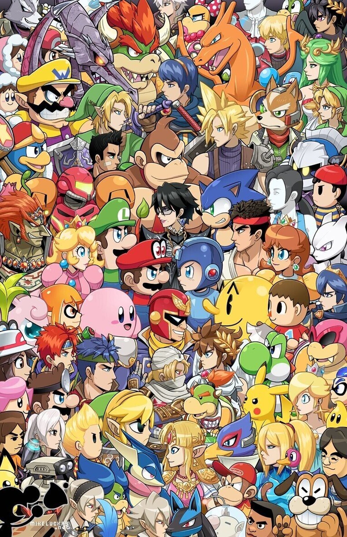 Nintendo vs characters from another's companies