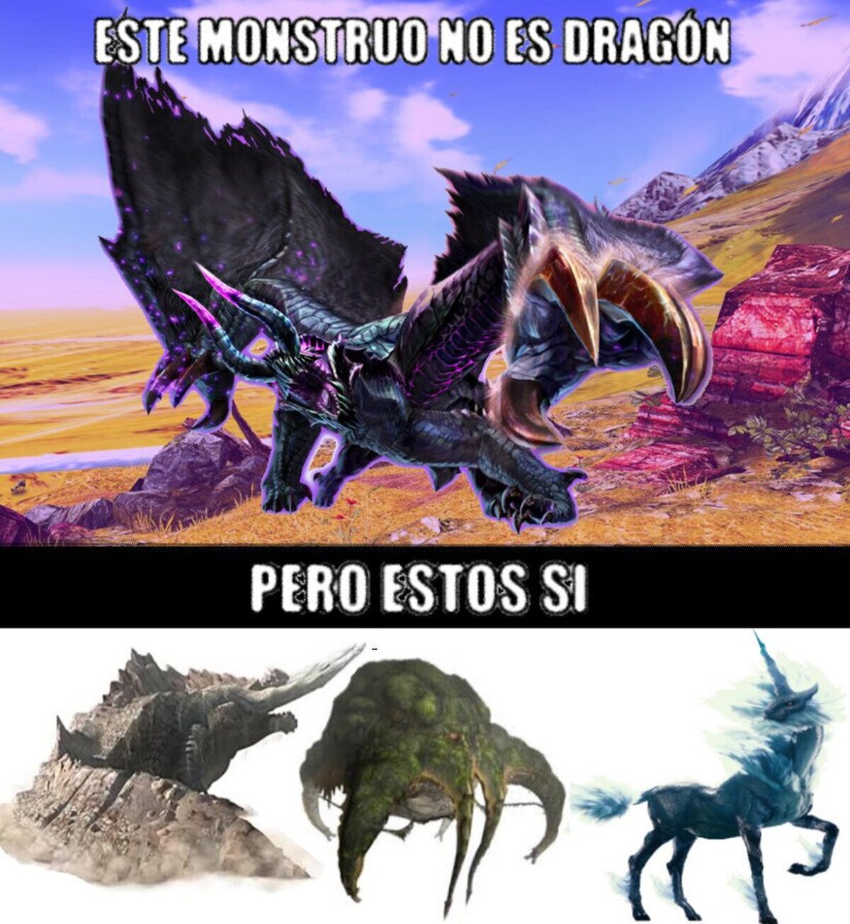 Hoy en monster hunter, aprenderemos algo de biología
