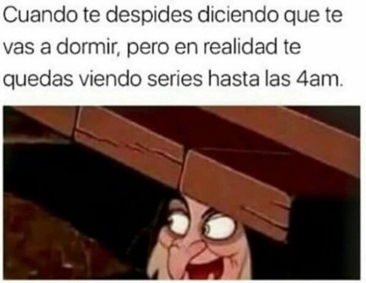 Aunque si tienes más de 28 años es IMPOSIBLE aguantar despierto ya