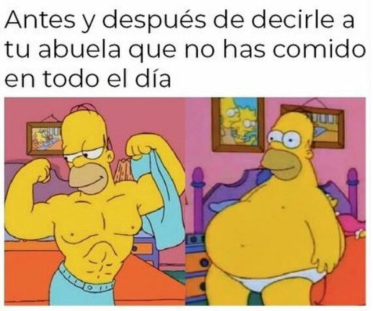 Ojalá existieran abuelas para adelgazar